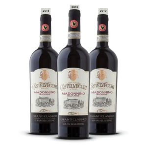 Confezione 3 bottiglie Verticale Madoninno 2017-2013-2010 – Premiata Fattoria di Castelvecchi in Chianti
