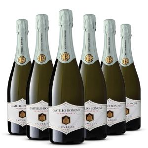 Confezione 6 bottiglie Franciacorta Brut Cuvée 22 DOCG – Castello Bonomi