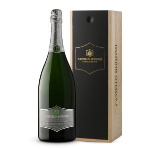 Franciacorta Cuvée 1564 Brut Nature Millesimato Magnum - Cassetta Legno - Castello Bonomi
