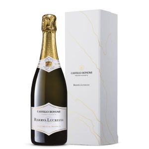 Franciacorta Extra Brut Cuvée Lucrezia Etichetta Bianca Docg 2011 Astuccio – Castello Bonomi
